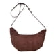 thumbnail image 1 of Bolso Bandolera Gamuza Sintética A La para Mujer Cruzado Media Viajes (café), 1 of 6