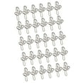 thumbnail image 4 of RUISINERY Pack of 30 Practical Curtain Hook Pinch Pleat Drapery Silver Shower Pin for Home Decoration and Easy Installation, 4 of 6