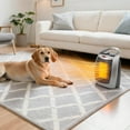 thumbnail image 3 of CazToi Portable Electric Ceramic Space Heater with Thermostat 1500W/750W, 3 of 11