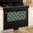 thumbnail image 3 of 2 Pcs Pioneer Flower Floral Print Pattern Kitchen Towels, Funny Microfiber Dish Towel Set, 18" X 26" Tea Towels, 3 of 6