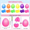thumbnail image 3 of Los rellenos de huevos de Pascua M AMFEOV brillan en la oscuridad con luces de dedo, 3 of 7