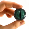 thumbnail image 3 of Green and Gray Dragon Glass Eyes, 3 of 8
