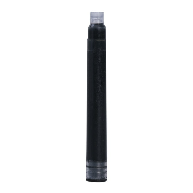 SUNSIOM 10 PCS Package Portable Disposable Blue/Black Fountain Pen Ink