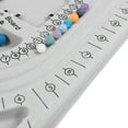 thumbnail image 4 of Oasiva Professional Beadwork Tray For Handmade Accessories Plastic Beading Platform With Customizable Layout, 4 of 10