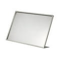 thumbnail image 4 of Ximing Table Sign Stand, Menu Display Stand,Standing Metal Stainless Steel L Shape Sign Holder Menu Card Holder for Restaurant Store 431x172x308mm, 4 of 8