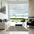 thumbnail image 7 of Ahgly Company Machine Washable Indoor Rectangle Traditional Dark Goldray Area Rugs, 6' x 9', 7 of 7