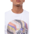 thumbnail image 3 of Men's Rhinestone Graphic T-Shirt, Skull Printed Bling Stone Studded, Slim Fit Casual Tee for Men, 3 of 8
