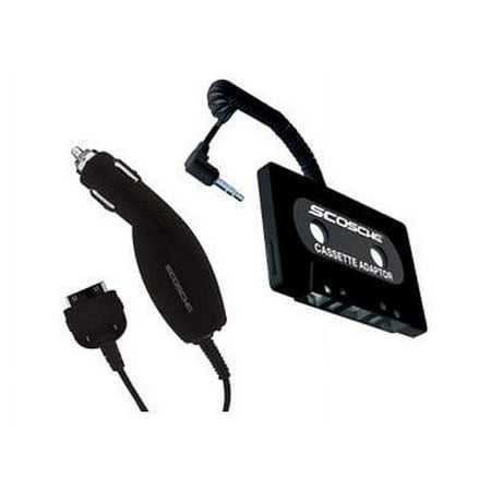 Scosche IPCHRGPCA1 - Car power adapter (Apple Dock) - for Apple iPod (3G, 4G, 5G); iPod classic; iPod mini