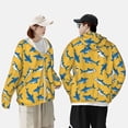thumbnail image 4 of Balery Shark Print Sudadera ligera de manga larga con capucha y protección solar UPF 50+ para hombre y mujer, ideal para pesca y running-Medium, 4 of 7