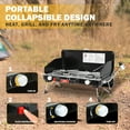 thumbnail image 6 of FEASTO Propane Camping Stove, Portable Camping Grill Stove，28,000 BTU Camp Stove, 6 of 9