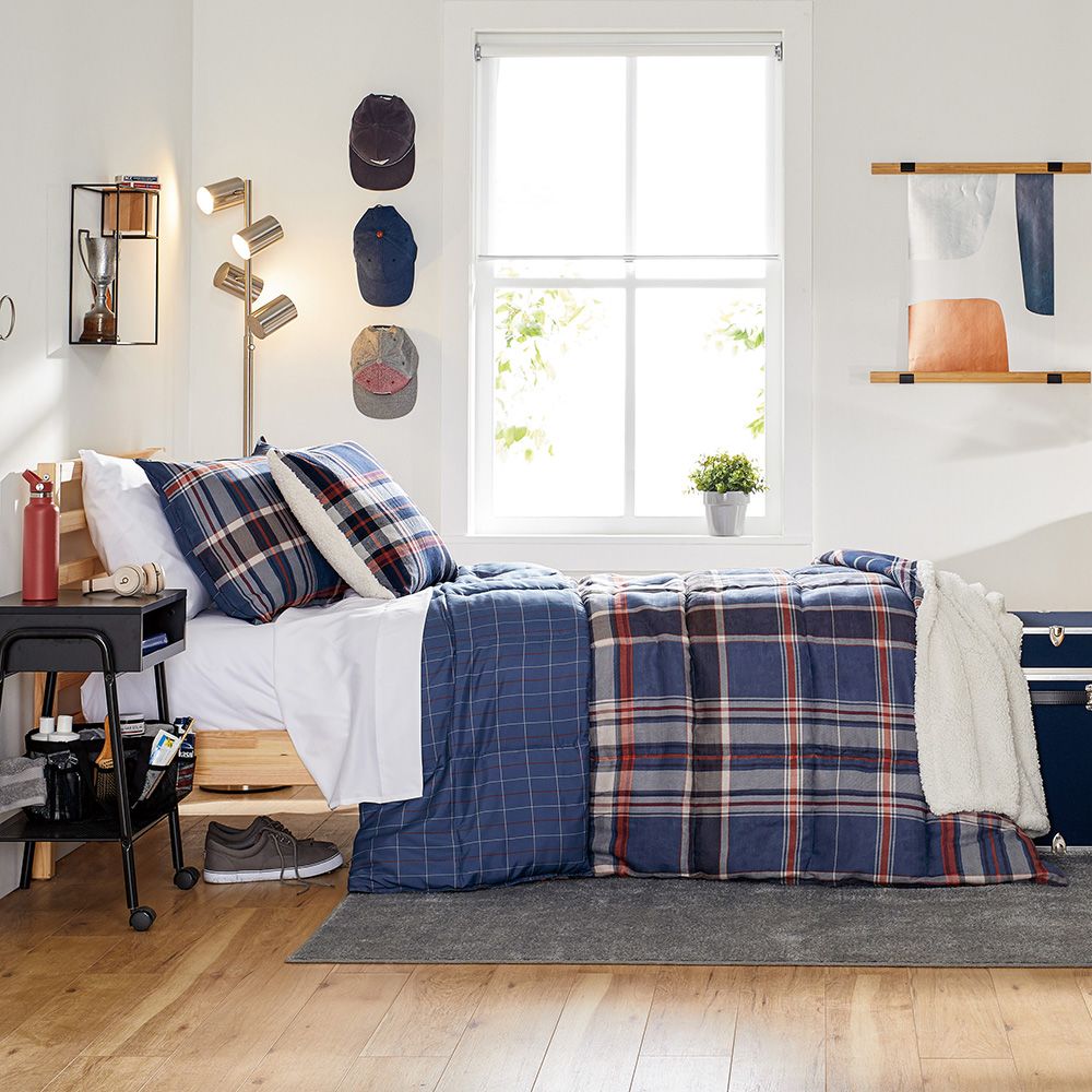 OCM College Dorm Room Designer Bundle in Eddie Bauer Shasta Lake Blue