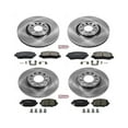 thumbnail image 3 of PowerStop Front and Rear Stock Replacement Brake Pad and Rotor Kit Fits: CHRYSLER JEEP Select Models KOE6539, 3 of 8