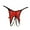 Red2, variant on Xiaoxatg Sexy Panties for Women Sexy Thong Women's Inner Thread Pearl Hot Seductive Massage Transparent T Shirt Open Cut Underwear Lace Underwear