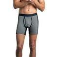 thumbnail image 3 of Fruit of the Loom Men's Breathable Ultra Flex Boxer Briefs, 3-Pack, 3 of 12