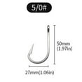 thumbnail image 3 of Universal Octopus Fishing Hook Lure Fishing Hook Line Connector Stainless Steel Fishing Tackles, 3 of 9