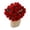 Flower Bouquet Throw Blanket(Red) A4, variant on Handmade Crochet Rose Bouquet Blanket, Soft Knit Throw for Bed Sofa Couch, Decorative Flower Blanket for Valentines, Birthday, Wedding Gift,Red