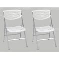 thumbnail image 2 of Cosco Produits Cosco Commercial Mesh, 2-Pack Chaises Pliantes, 2 Pack, Résine Blanche, 2 of 5
