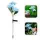 thumbnail image 5 of 1 lámpara solar para césped de exterior con forma de flor para decoración de jardín, 5 of 8