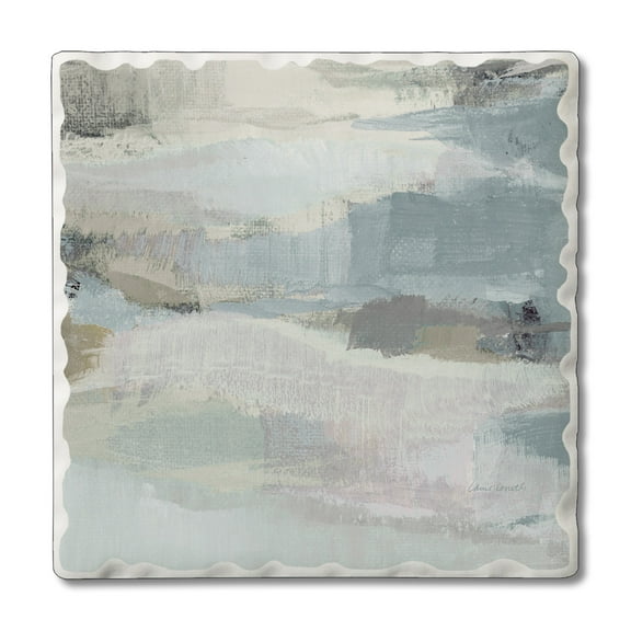 Thirstystone "Misty Clouds" Single Stone Tumbled Tile Coaster