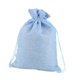 thumbnail image 4 of 50 bolsas de regalo con cordón para dulces, manualidades, embalaje de dulces Azul, 4 of 9