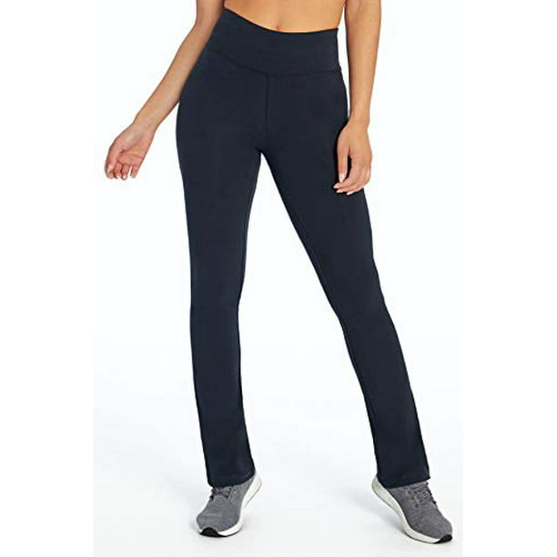 Bally Total Fitness Women's High Rise Tummy Control Pant, Black, Medium -  Walmart.com