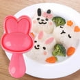 thumbnail image 6 of 5-Piece Cartoon Rice Ball Mold Set - Create Adorable Shapes for Meals, Parties, and Bento Boxes, 6 of 9