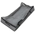 thumbnail image 1 of Grey Nonwoven Fabric Clothes Storage Bag with Clear Window for Under Bed Use Lightweight Foldable Practical Design Large Capacity, 1 of 5