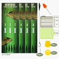 thumbnail image 2 of Carp Fishing Hair Rigs Kit Boilies Fishing Bait Rig Curved Barbed Carp Hooks, 2 of 9