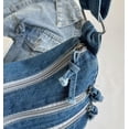 thumbnail image 6 of CoCoMangos Denim Tote Bag for Women Canvas Messenger Bag Lightweight Shoulder Crossbody Bags Handbag Everyday Bag, 6 of 7