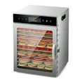 thumbnail image 1 of Dehydrators for Food and Jerky with 24H Timer and Light, 6 Drying Racks 800W 30-90℃ Vegetable Fruit Dehydrator with Touchscreen Control and Visible Window for Home Commercial Use, 1 of 8