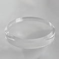 thumbnail image 1 of CiaoHER 2in Thickness Acrylic Disc Display Block Clear Polished Round Pedestal Stand Riser (11'' x 2''), 1 of 4