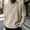 U2-Khaki, variant on Havenx Men's Corduroy Jacket Ribbed Knit Full Zip Up Long Sleeve Jackets Mock Neck Solid Color Coat Casual Lightweight Vintage Warm Outfits,Blue M