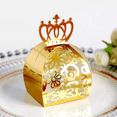 thumbnail image 2 of 50 Cajas Dulceros Mini Cajitas Boda Regalo Recuerdos dorado, 2 of 5