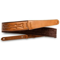 Taylor Vegan Leather Guitar Strap - Tan 2.75" (4202-27)