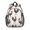 Rooster and Text, variant on Rooster and Silhouette Blue Pattern Backpack for School, Cute School Bag with Adjustable Shoulder Straps and Padded Back, 15"x11.42"x5.5"