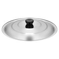 thumbnail image 4 of Omelet Cover Omelet Cover Omelet Cover Lid For Pots Pans And Skillets Pan Cover Fit 11" Diameter Cookware Stainless SteelReplacement Pan Lid Metal Pot Lids For Frying Pans,Silver A,2PCS, 4 of 8