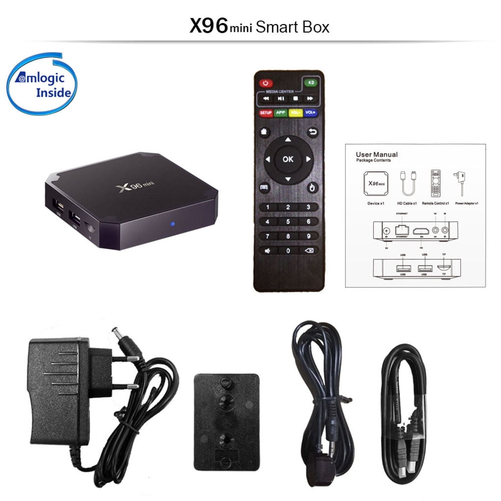 TV Box Android – 1GB RAM – WiFi 5G X96 Mini - PLAYTEK