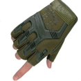 thumbnail image 1 of Guantes militares tácticos de medio dedo para Paintball Airsoft, guantes de combate antideslizantes para hombre, equipo de protección para bicicleta, 1 of 4