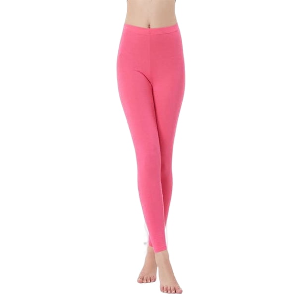 Sonducket Leggings para mujer, pantalones largos multicolores amigables con la piel, niñas, cálidos, suaves, a prueba de viento, elásticos, accesorios Ropa interior Rosa roja Rose Red Einzelband Sonducket AP013427-05