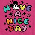 thumbnail image 3 of Disney - Mickey Mouse - Have A Nice Day - Toddler & Youth Girls Short Sleeve Graphic T-Shirt, 3 of 5