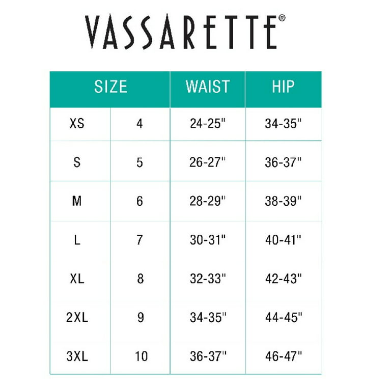 Vassarette Women's 3-Pack Invisibly Smooth Slip Short, Style 12385,  Grey/Walnut/Latte, X-Large/8 