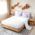 thumbnail image 5 of Homewish Princess Bow Monogrammed Twin Bedding Sets 7-Piece for Girls Women, Initial C Letter Bedding Comforter Set, Reversible, 5 of 10