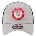 thumbnail image 2 of Men's New Era Gray Team USA Tech 39THIRTY Flex Hat, 2 of 5