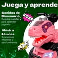 thumbnail image 3 of Montable Moto Eléctrica Infantil Dinosaurio Luz Led Y Sonidos, 3 of 6