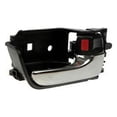 thumbnail image 2 of Chrome & Black Interior Inside Door Handle Pair Set of 2 for 04-09 Toyota Prius DHA30268, 2 of 4