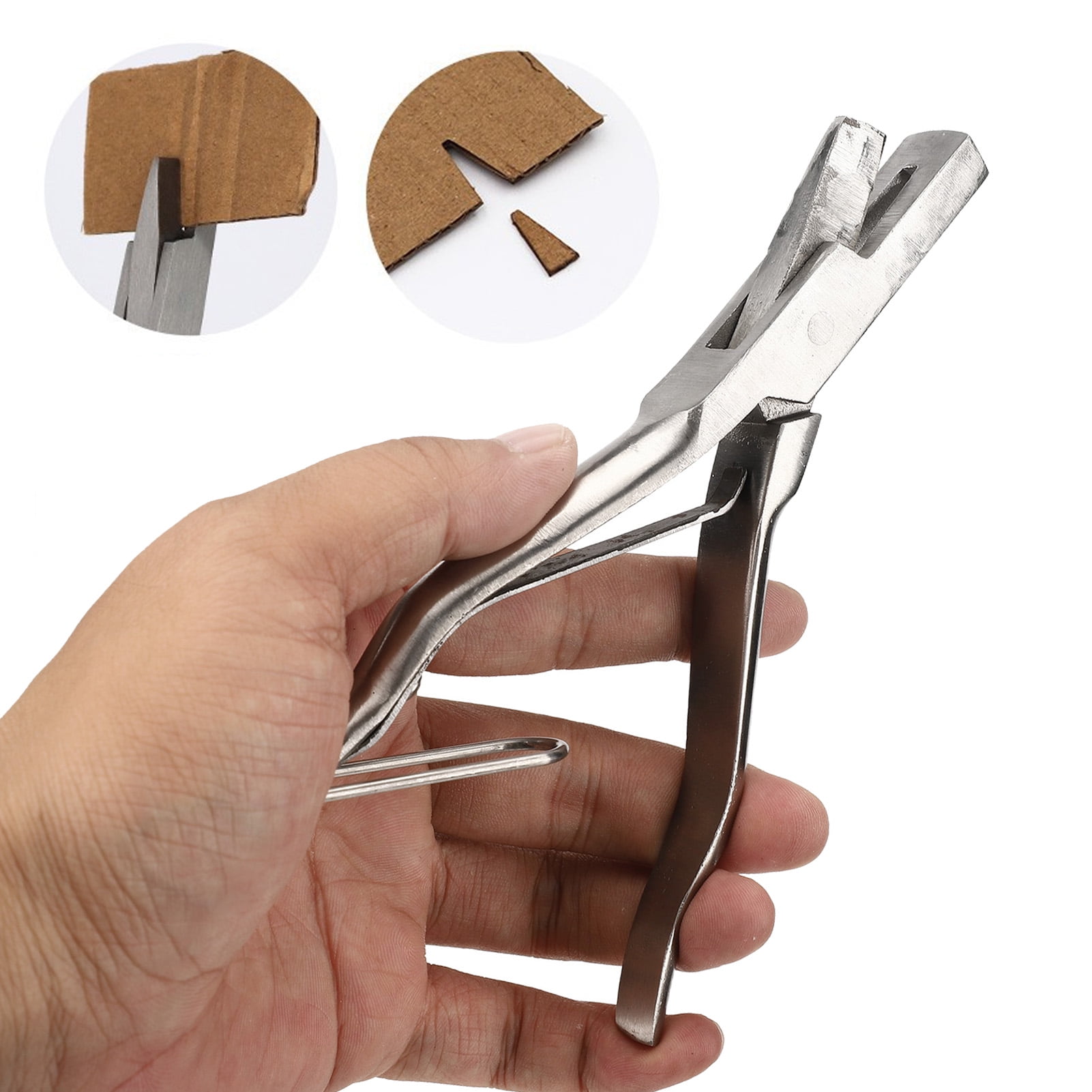 Pig Ear Marks Plier, Stainless Steel Animal Ear Notcher With Safe