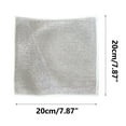 Cleaning Rags 2024 New 12pc Lock Wire Cloth Double Layer Sponge