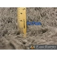 thumbnail image 3 of Faux Fur Long Pile Curly Fabric ALPACA OYSTER GREY / 60" Wide / Sold by the Yard-1, 3 of 3