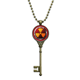thumbnail image 1 of Logo sustancias radiactivas advertencia Llavero Collar Colgante Bandeja Cadena Embellecida Unbranded M, 1 of 3
