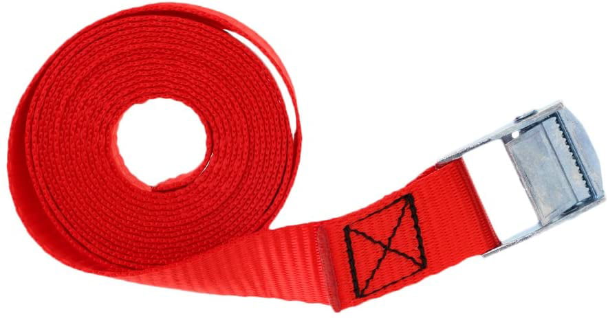 Strong Kayak Tie Down Strap Cam Buckle for Surfboard/SUP/Boat/Trailer/Roof Rack 